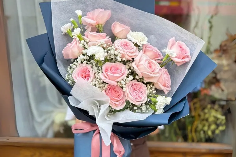 Bó hoa hồng đẹp nhất tặng sinh nhật sếp nữ