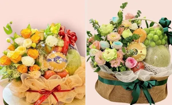 Hoa trái cây là một trong số những món quà sinh nhật mẹ thiết thực