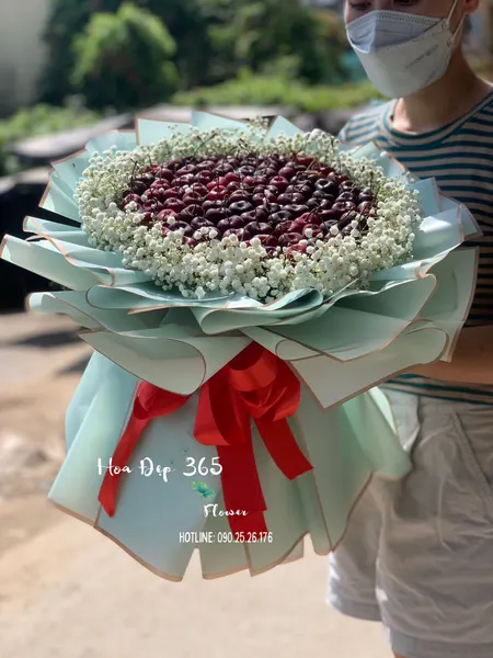 Bó Hoa Cherry Mix Baby