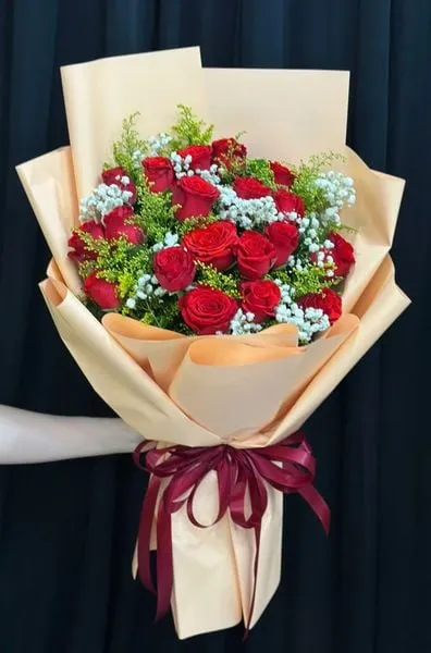  Bó Hoa Nồng Say Yêu Thương - HBD370 