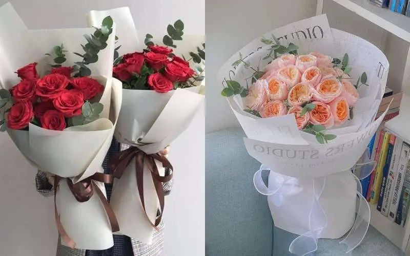 Hoa chúc mừng thường sẽ được thấy với nhiều màu sắc rực rỡ