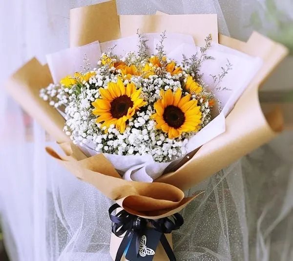 Bó hoa hướng dương tặng giáo viên nhân ngày 20/11