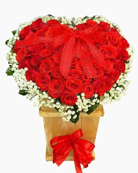 Eternal Love Flower Box - October 20 Flower - HH64