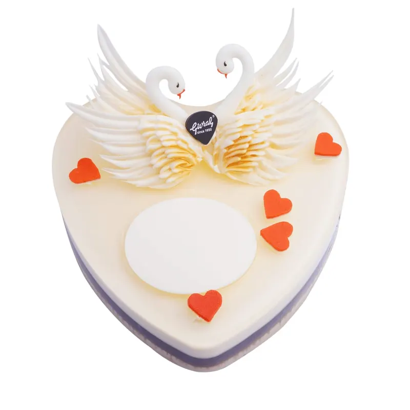 Givral Heart Peach Tea Agar Jelly Cake - GV121