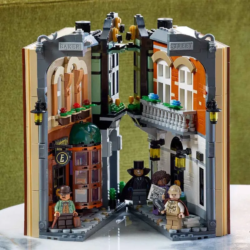  Đồ Chơi Lắp Ráp Phố Baker - Sherlock Holmes LEGO ICONS 10351 (1359 chi tiết) 