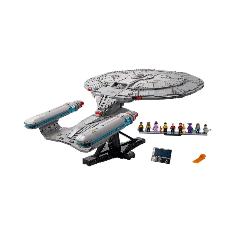  Đồ Chơi Star Trek: Tàu Vũ Trụ U.S.S. Enterprise NCC-1701-D LEGO ICONS 10356 (3600 chi tiết) 
