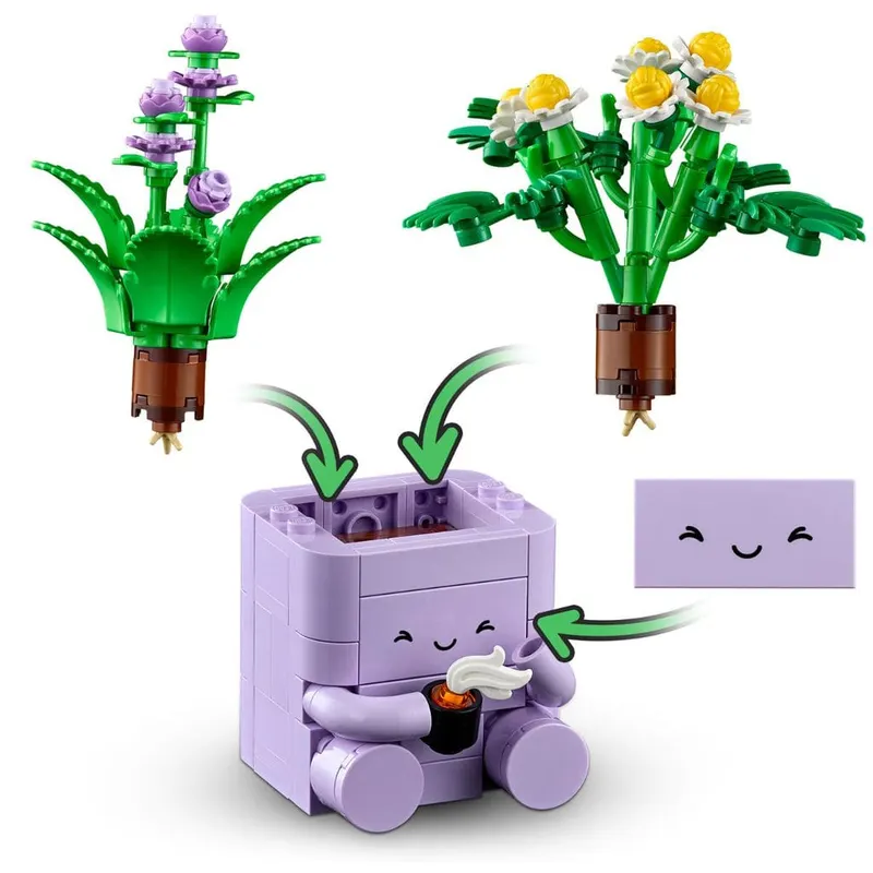  Đồ Chơi Lắp Ráp Chậu Cây Thư Giãn LEGO BOTANICALS 10371 