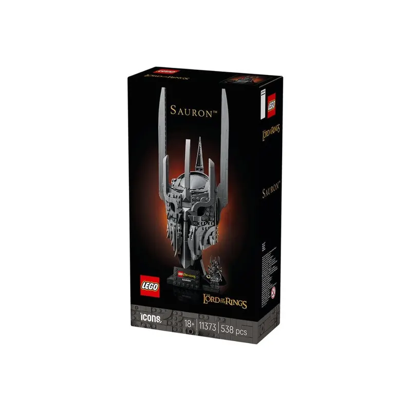  Đồ Chơi Lắp Ráp Chúa Tể Những Chiếc Nhẫn: Mũ Giáp Sauron LEGO ICONS 11373 (538 chi tiết) 