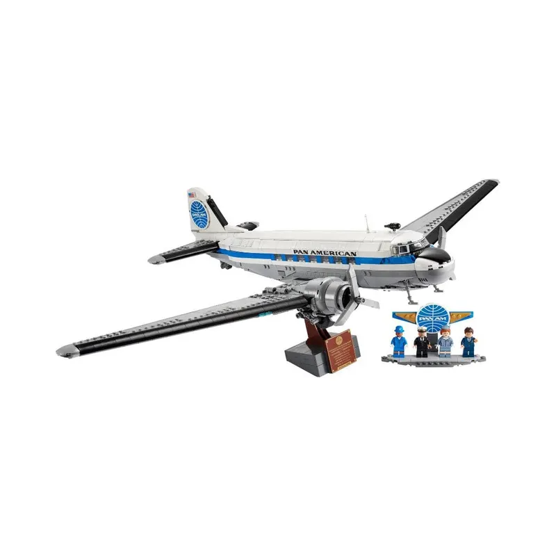  Đồ Chơi Lắp Ráp Máy Bay Chở Khách Douglas DC-3 PAN AM LEGO ICONS 11378 (1903 chi tiết) 