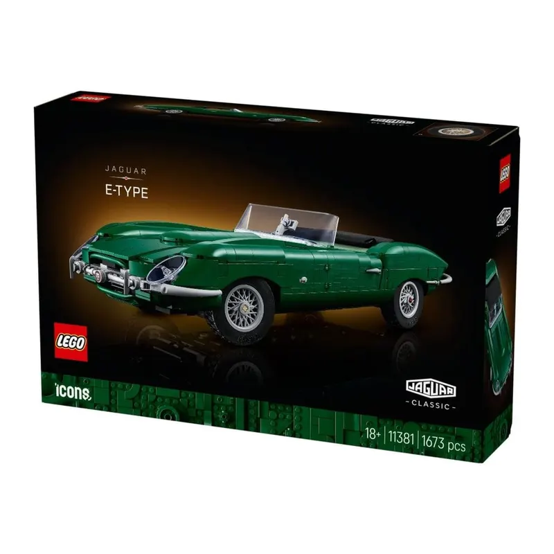  Đồ Chơi Lắp Ráp Xe Jaguar E-Type Cổ Điển LEGO ICONS 11381 (1673 chi tiết) 