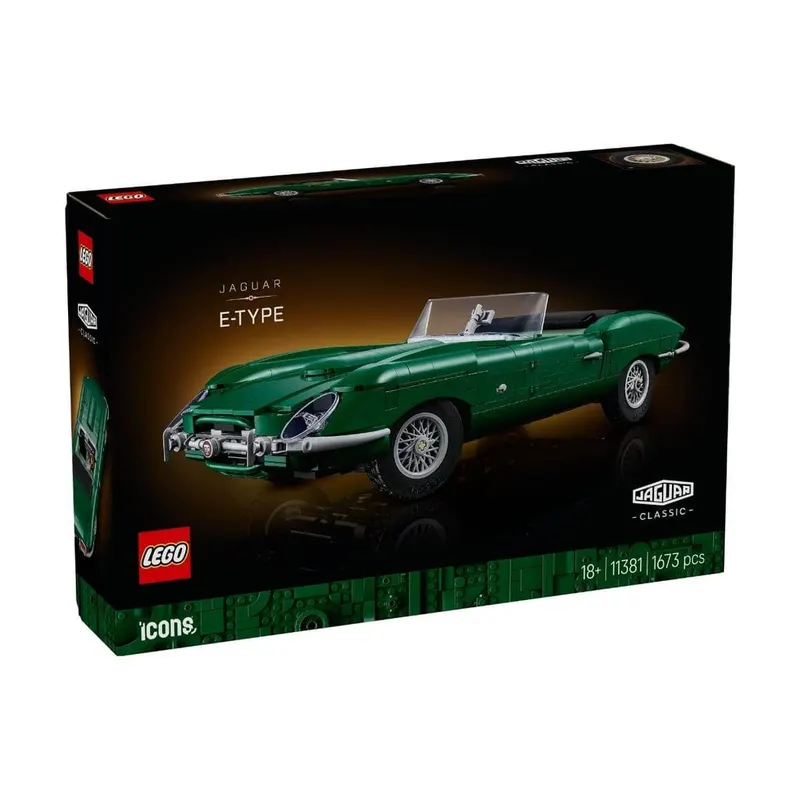 Đồ Chơi Lắp Ráp Xe Jaguar E-Type Cổ Điển LEGO ICONS 11381 (1673 chi tiết) 