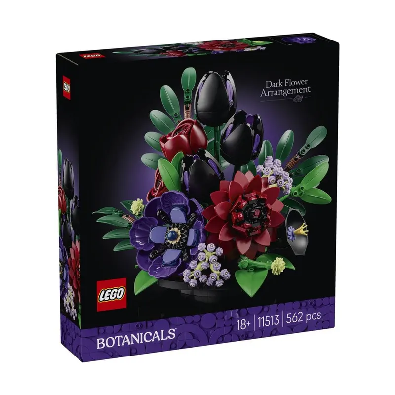  Đồ Chơi Lắp Ráp Bình Hoa Nghệ Thuật Huyền Bí LEGO BOTANICALS 11513 (562 chi tiết) 