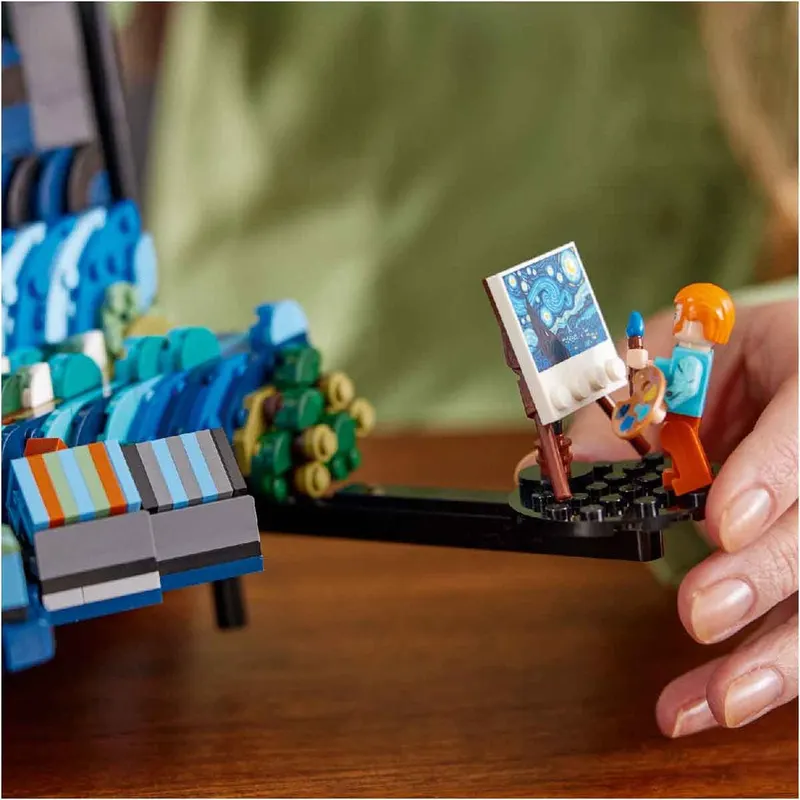  Đồ Chơi Lắp Ráp Đêm Đầy Sao Của Danh Họa Vincent Van Gogh LEGO IDEAS 21333 