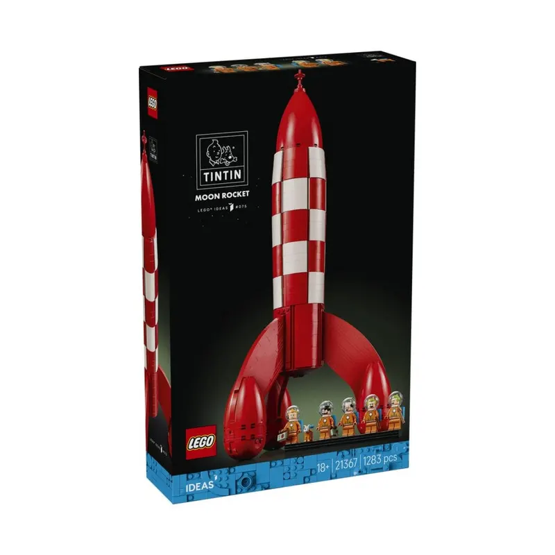  Jouet de construction fusée lunaire Tintin LEGO IDEAS 21367 