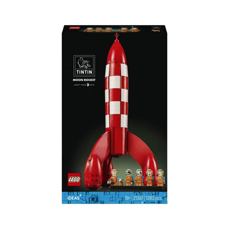  Jouet de construction fusée lunaire Tintin LEGO IDEAS 21367 
