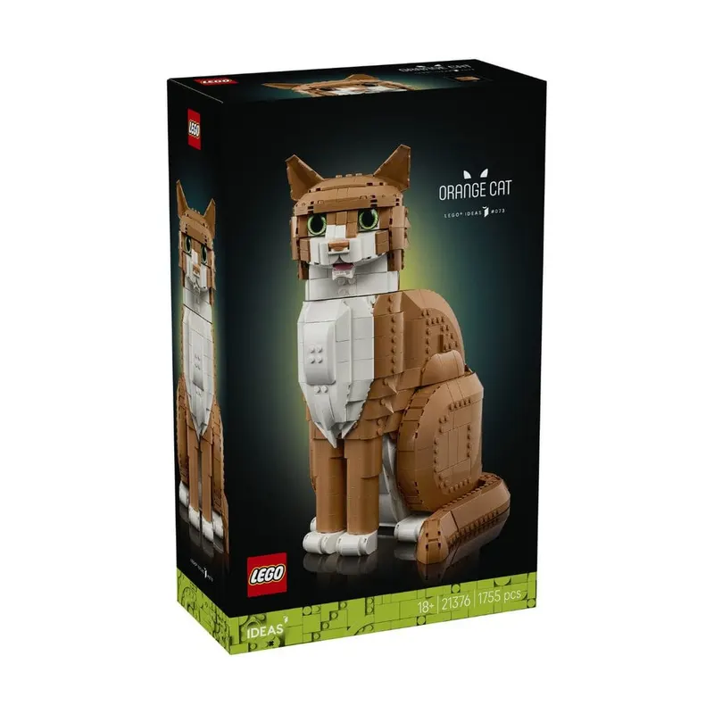  Đồ Chơi Lắp Ráp Mèo Gừng LEGO IDEAS 21376 (1755 chi tiết) 