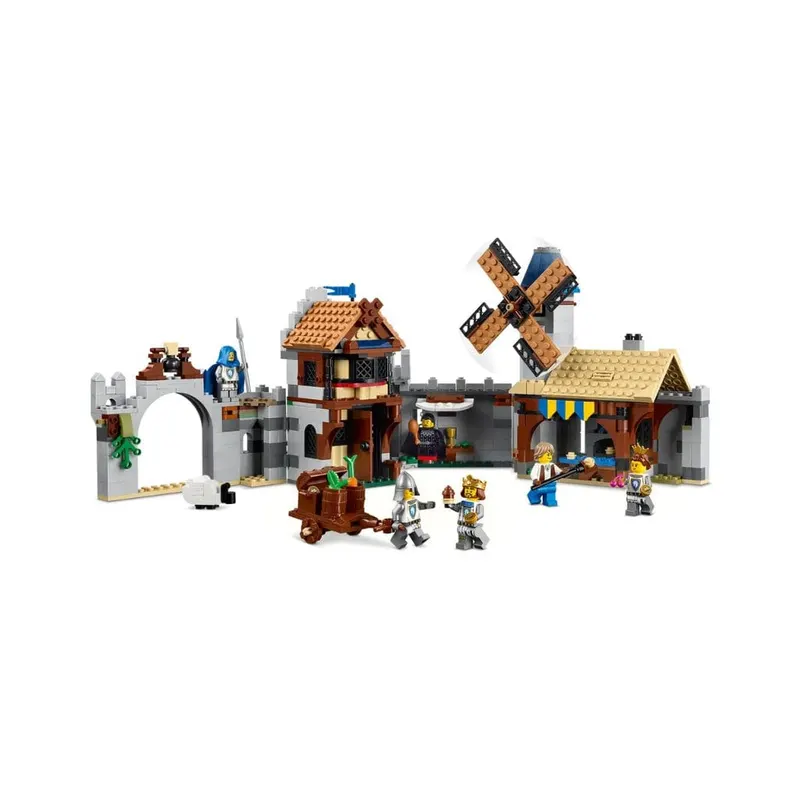  LEGO CREATOR 31168 Mittelalterliches Ritterburg-Bausatz (1371 Teile) 