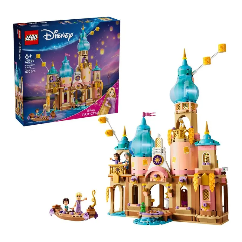  Đồ Chơi Lắp Ráp Lâu Đài Của Rapunzel LEGO DISNEY PRINCESS 43297 (676 chi tiết) 