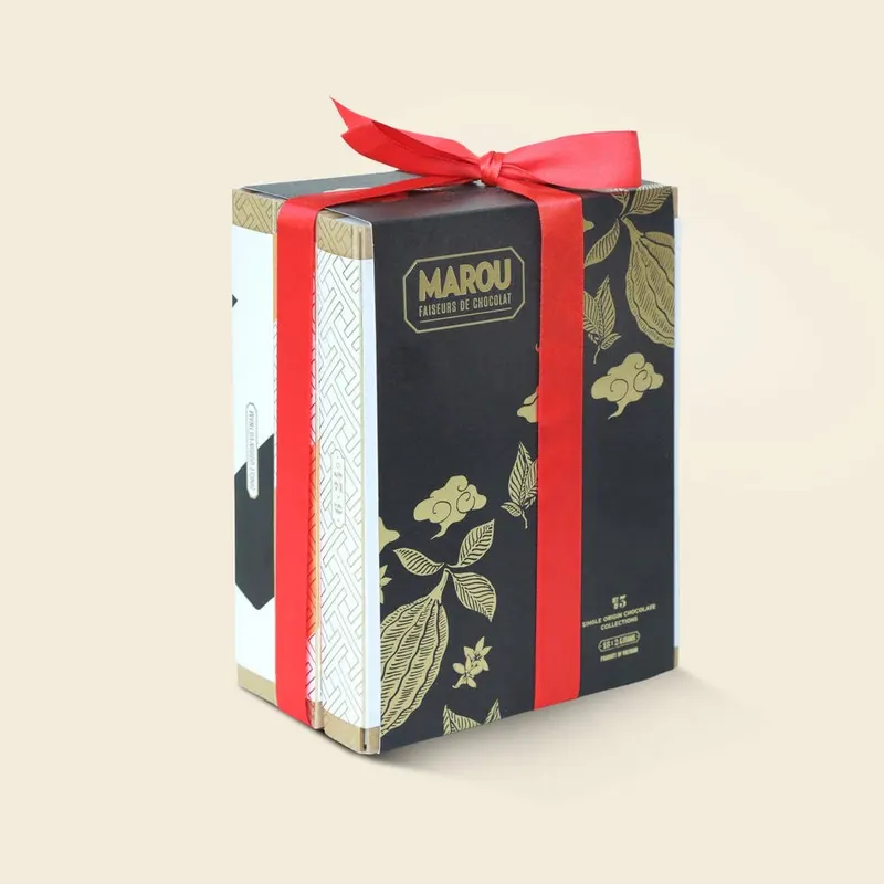 Marou Set Of 3 Chocolate Gift Boxes 24G
