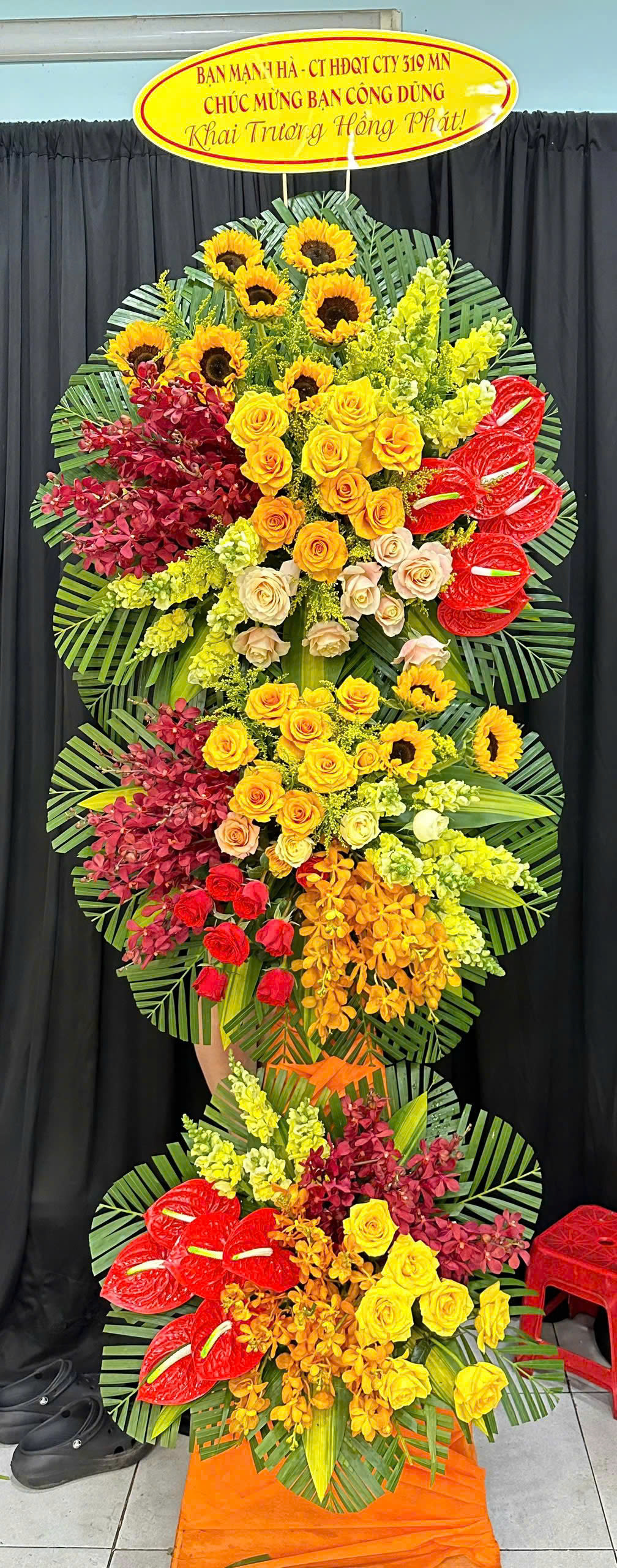  Kệ Hoa Phồn Vinh Bền Vững - HCM163 