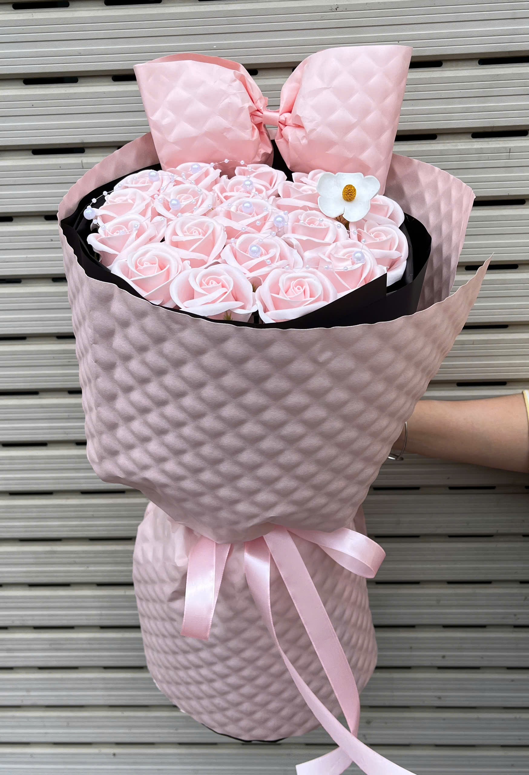  Bó Hoa Sáp Nụ Hồng Ngọt Ngào - HST92 