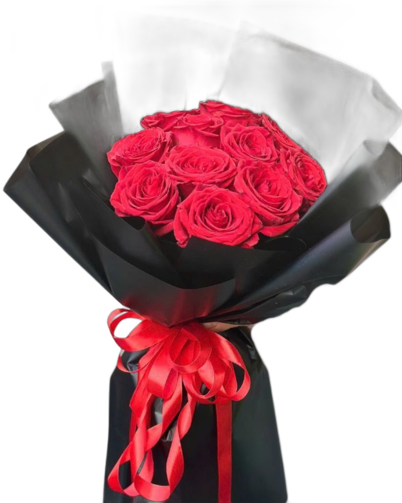 Hoa Bó Dài: Bó Hoa Hồng Miss You - HBD261