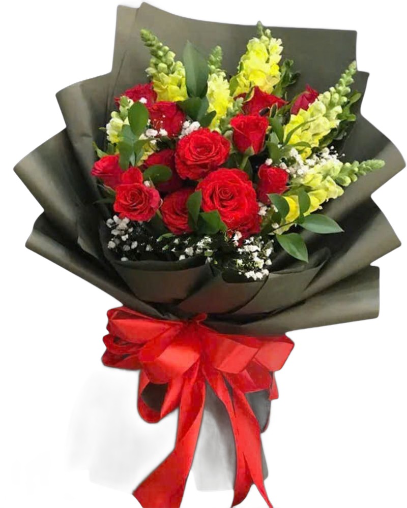 Hoa Bó Dài: Bó Hoa Thân Ái - HBD129