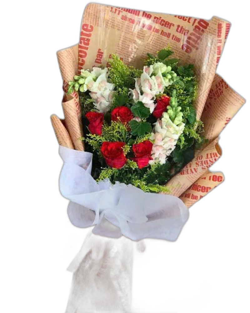 Hoa Bó Dài: Bó Hoa Thân Tặng - HBD130