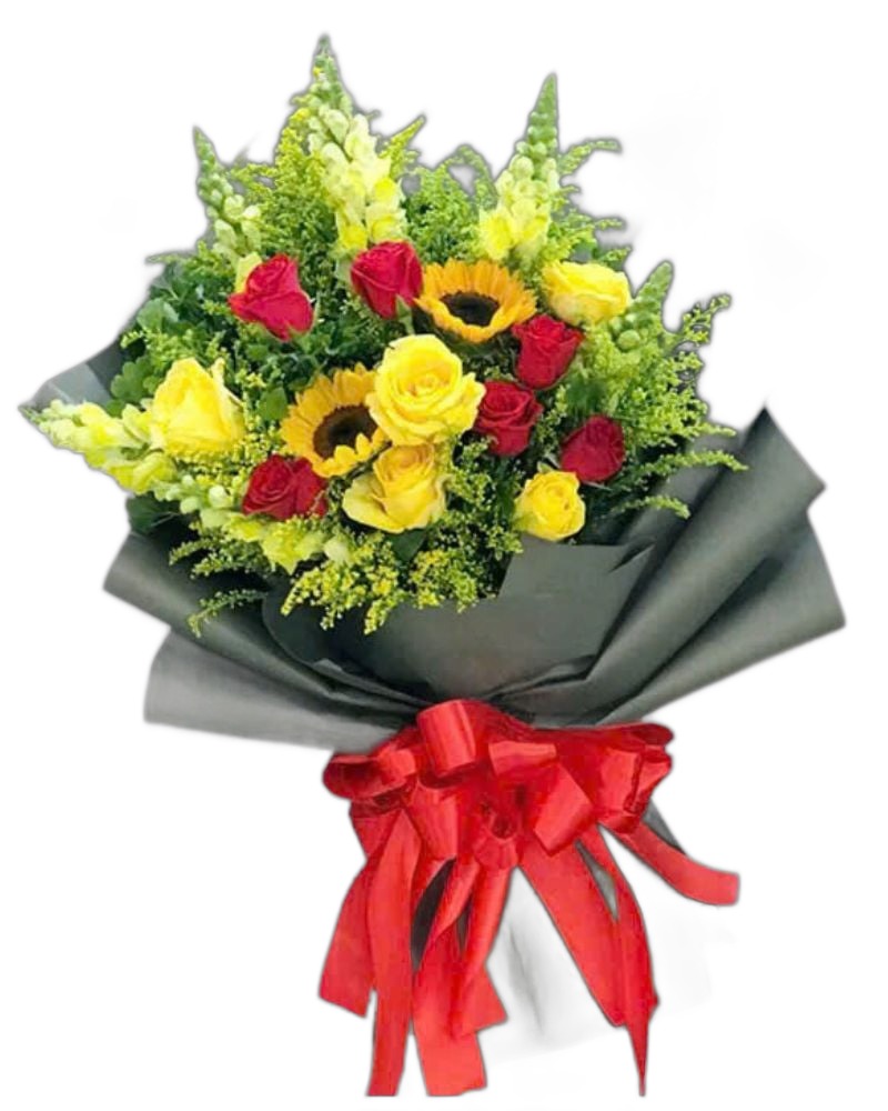 Hoa Bó Dài: Bó Hoa Trao Tặng - HBD194