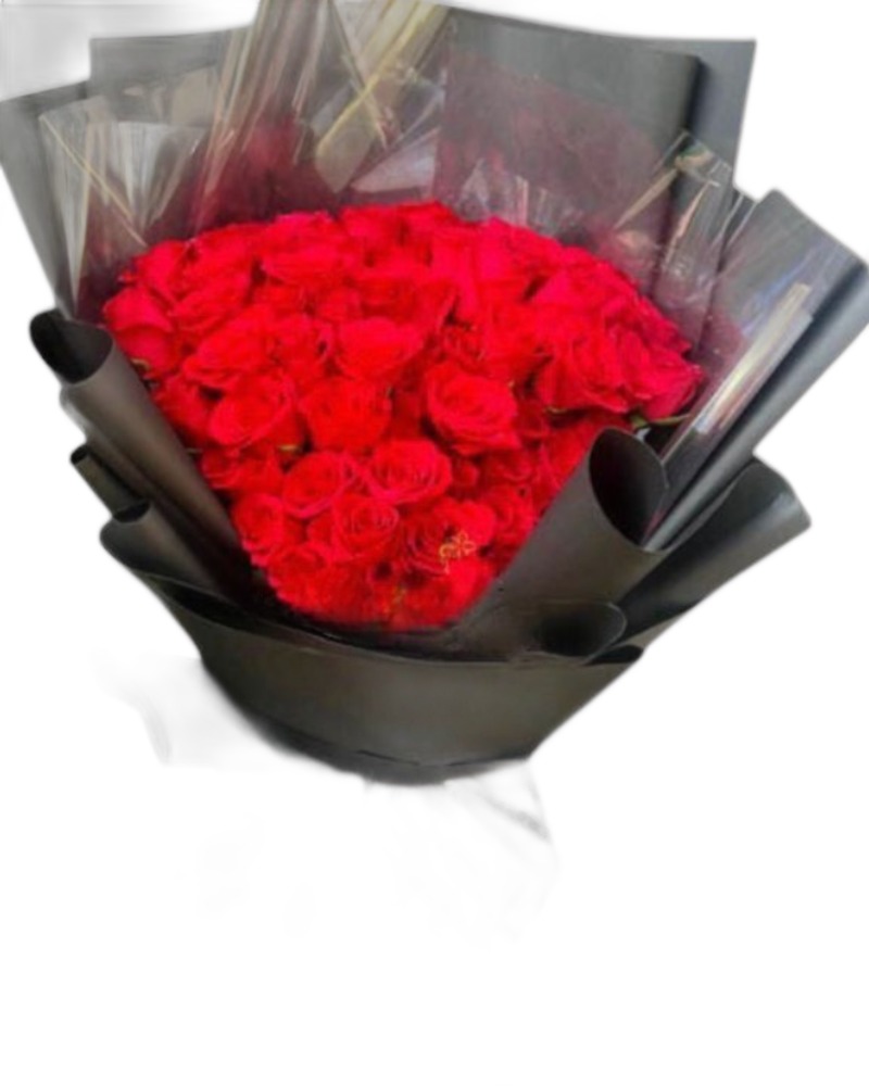 Hoa Bó Dài: Đỏ Nồng Nàn - HBD139 - Hoa Hồng 20/10