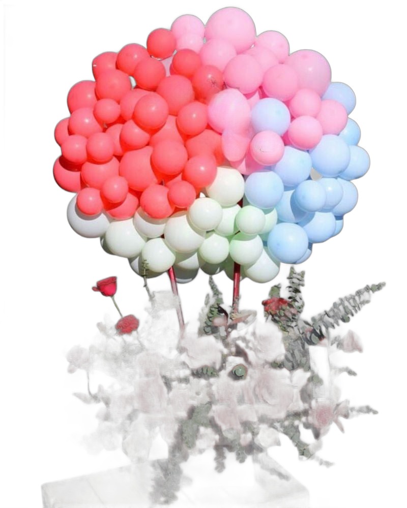 Hoa Và Bong Bóng: Hoa Bong Bóng Love You - HBB04 - Hoa tặng Mẹ