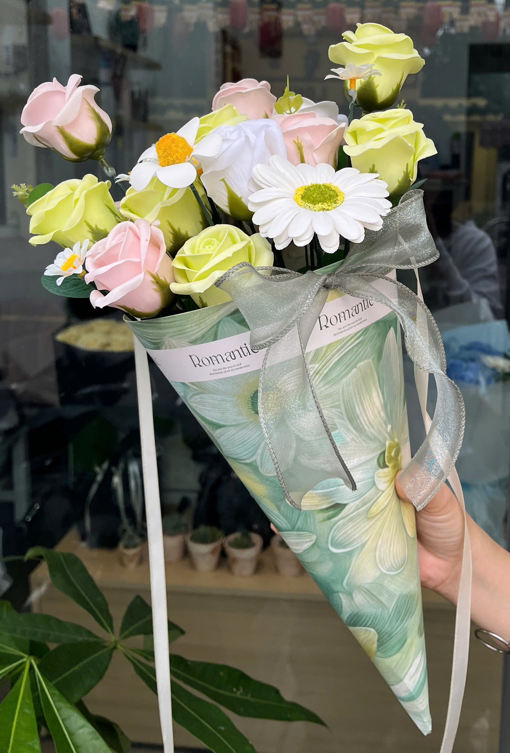  Bó Hoa Sáp Mầm Xanh Yêu Thương - HST96 