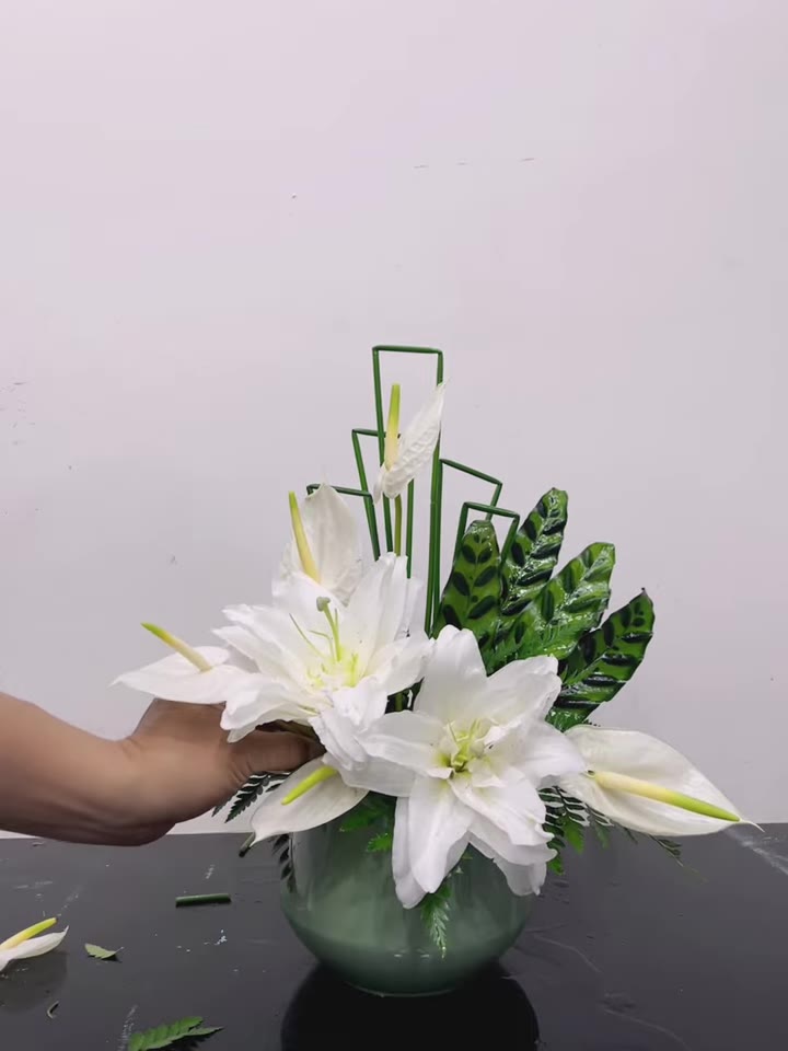 Bước 7: Tạo nhịp hoa